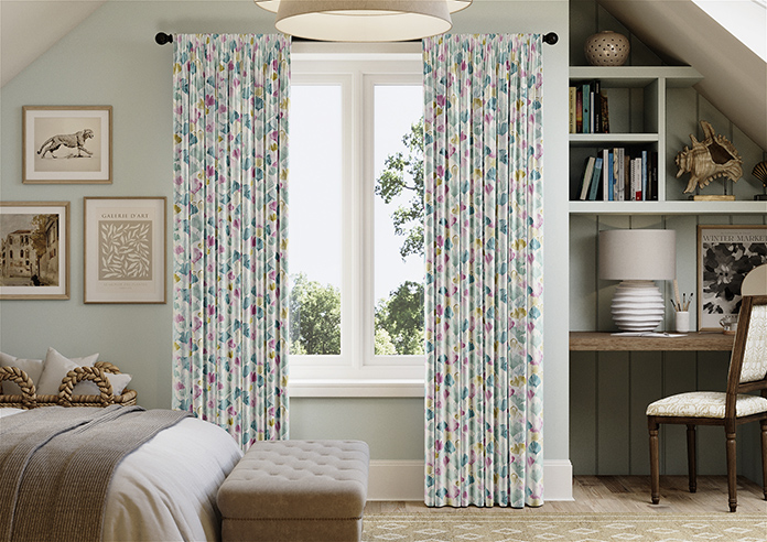 Palm Beach Faux Silk, Tropicana - Made to Measure Curtain - Image 3